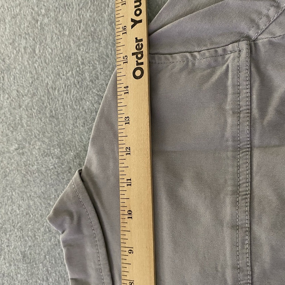 41 Hawthorn Utility Jacket Women M Gray Cinch Waist Stretch Cotton Pockets - Picture 10 of 14